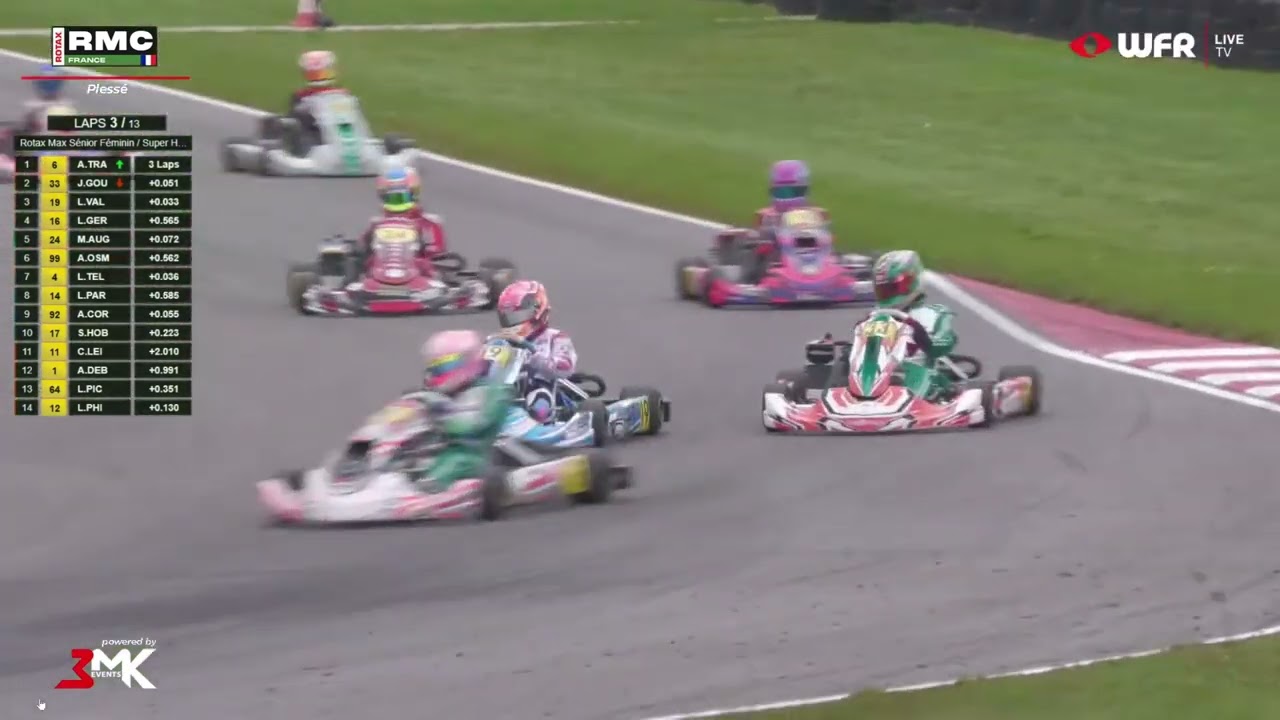 RMCF 2024 - Plessé - ROTAX MAX SENIOR FEMININ - Super Manche - 2024 09 29