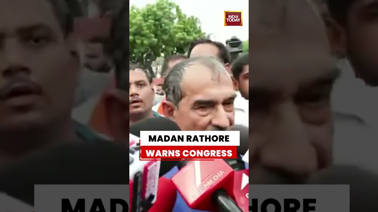 BJP Vs Congress: Madan Rathore Warns Congress After BJP's Jaipur Protest Over Rahul Gandhi Row