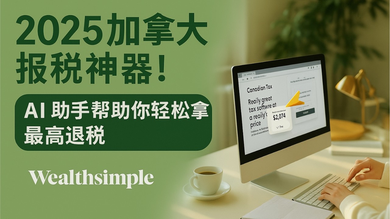2025加拿大报税全攻略：用Wealthsimple Tax +AI助手轻松拿最高退税！