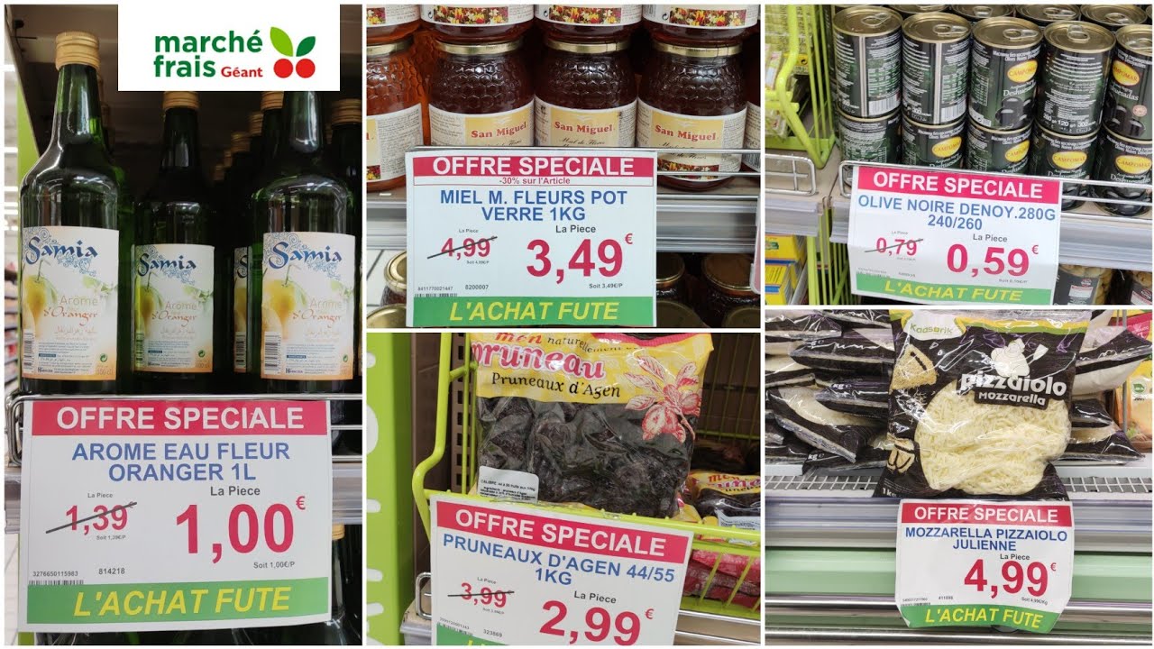 NOUVELLE PROMOTION ALIMENTAIRE DATTES D'ALGÉRIE 🇩🇿 SEMOULE MARCHÉ FRAIS GÉANT