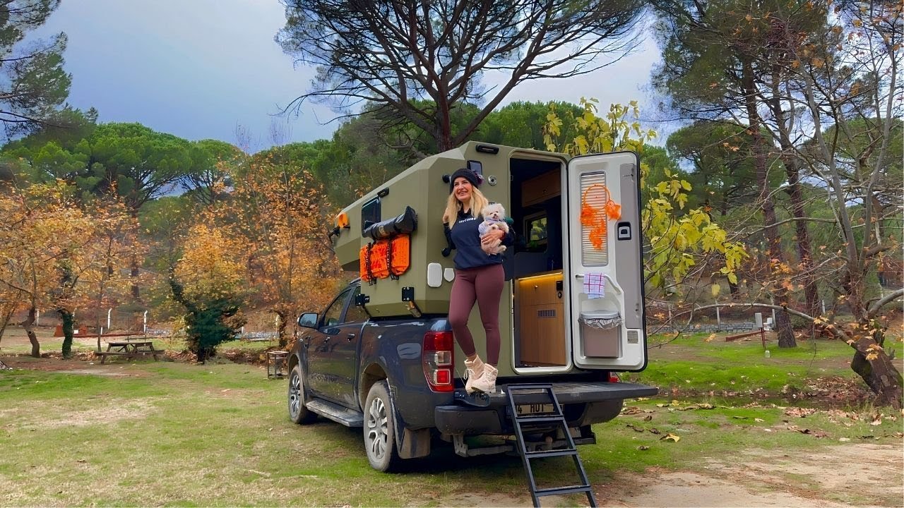 PICK UP KARAVAN İLE TATİLE ÇIKTIM! HOTOMOBİL GLADIATOR İNCELEME - %100 TÜRK MALI