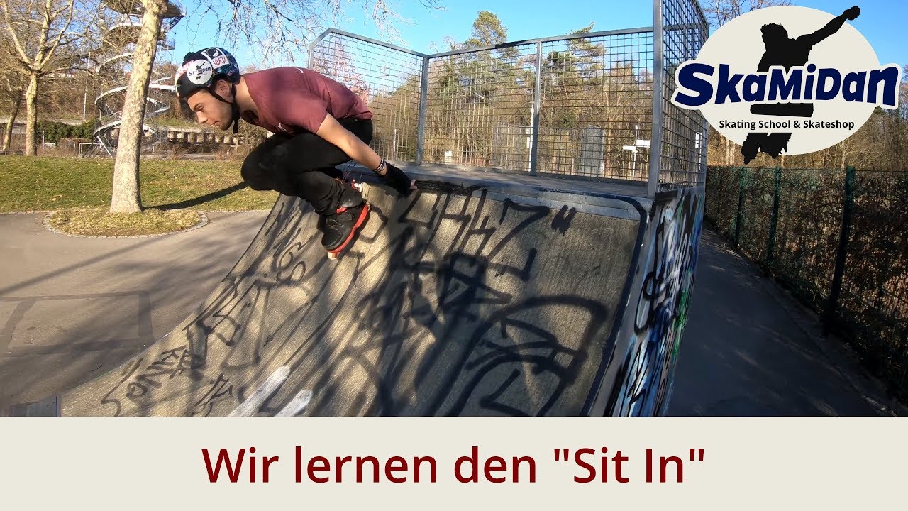 Wir lernen den Sit In mit Inlineskates | Pipes | Aggressive Inline Skating | Grundlagen #03