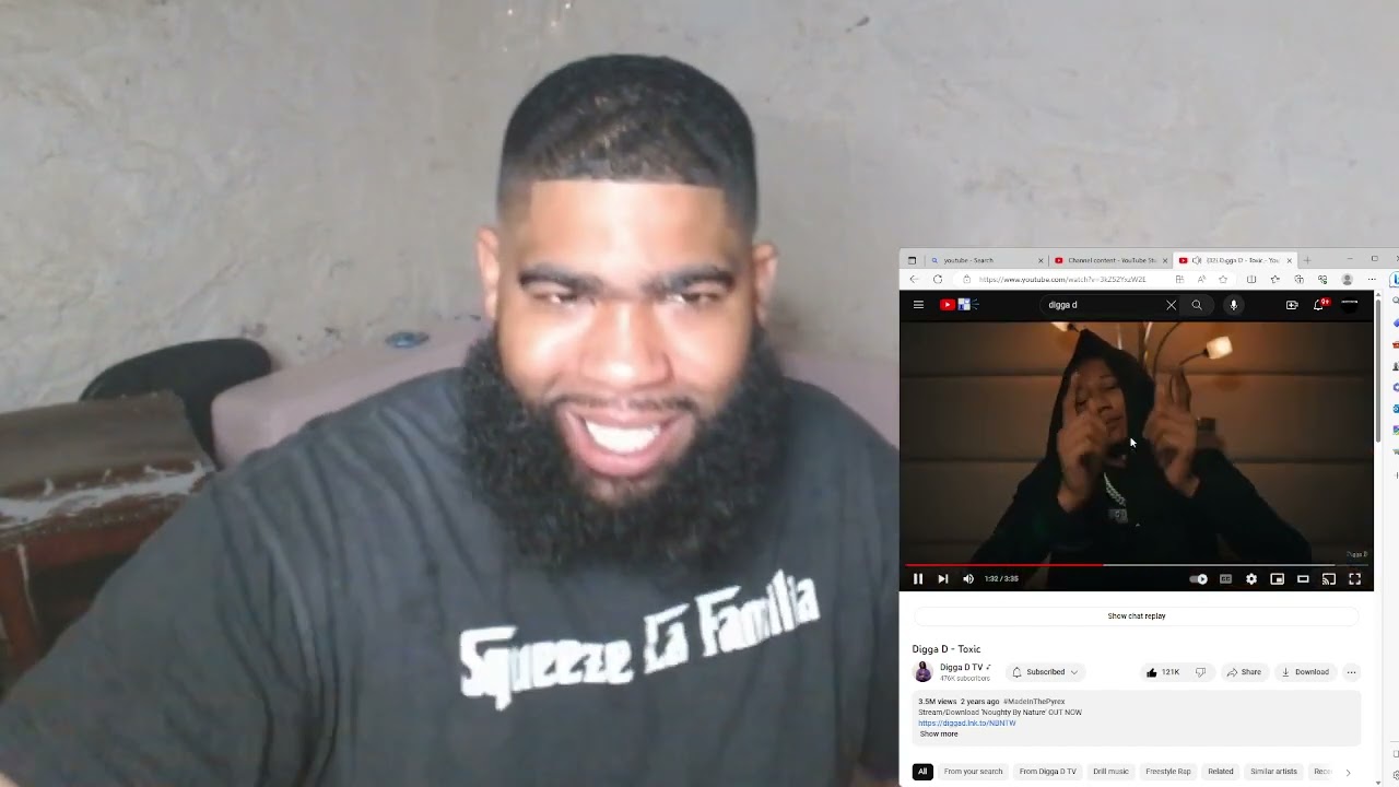 Digga D - Toxic|Reaction