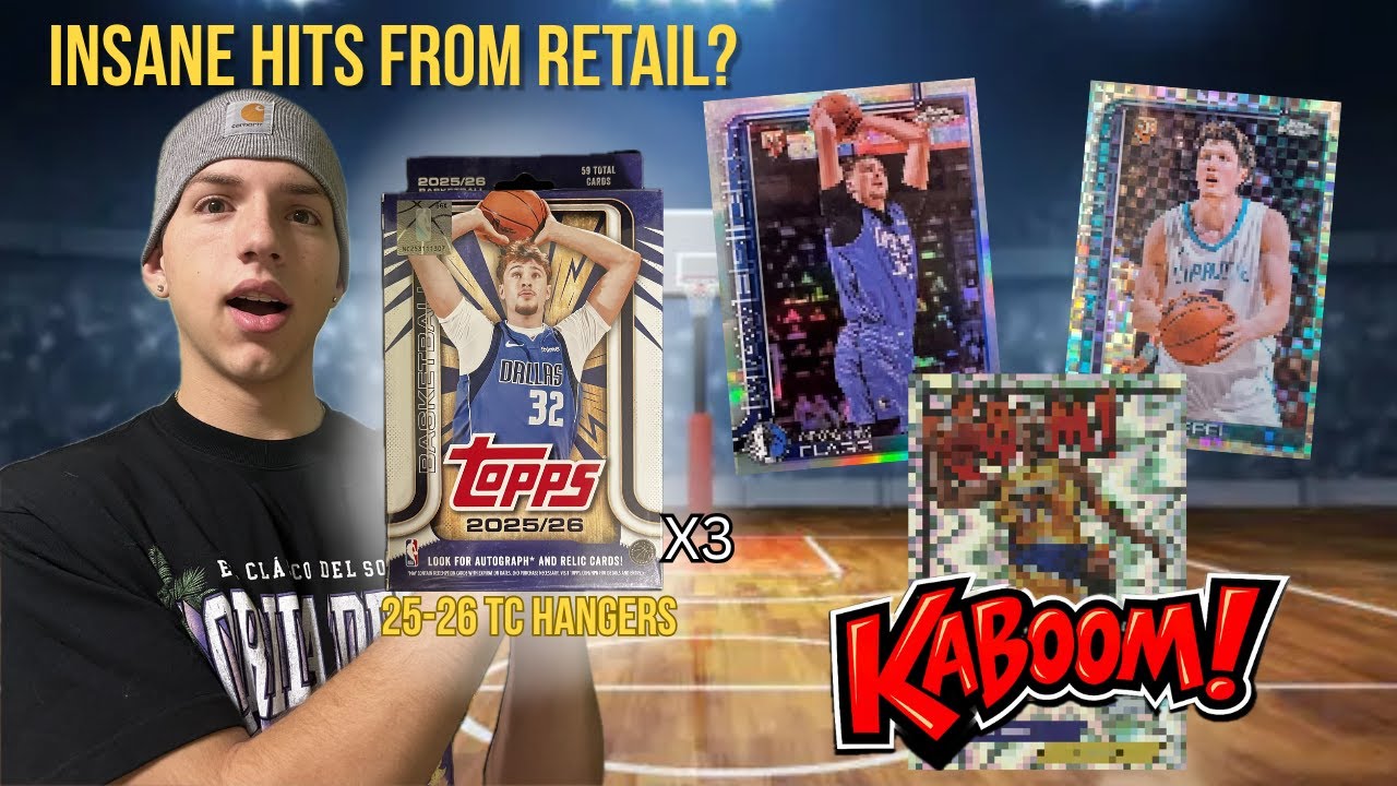 DO HANGERS HAVE BANGERS?!🤔 2025-26 TOPPS BASKETBALL HANGER BOX!🏀