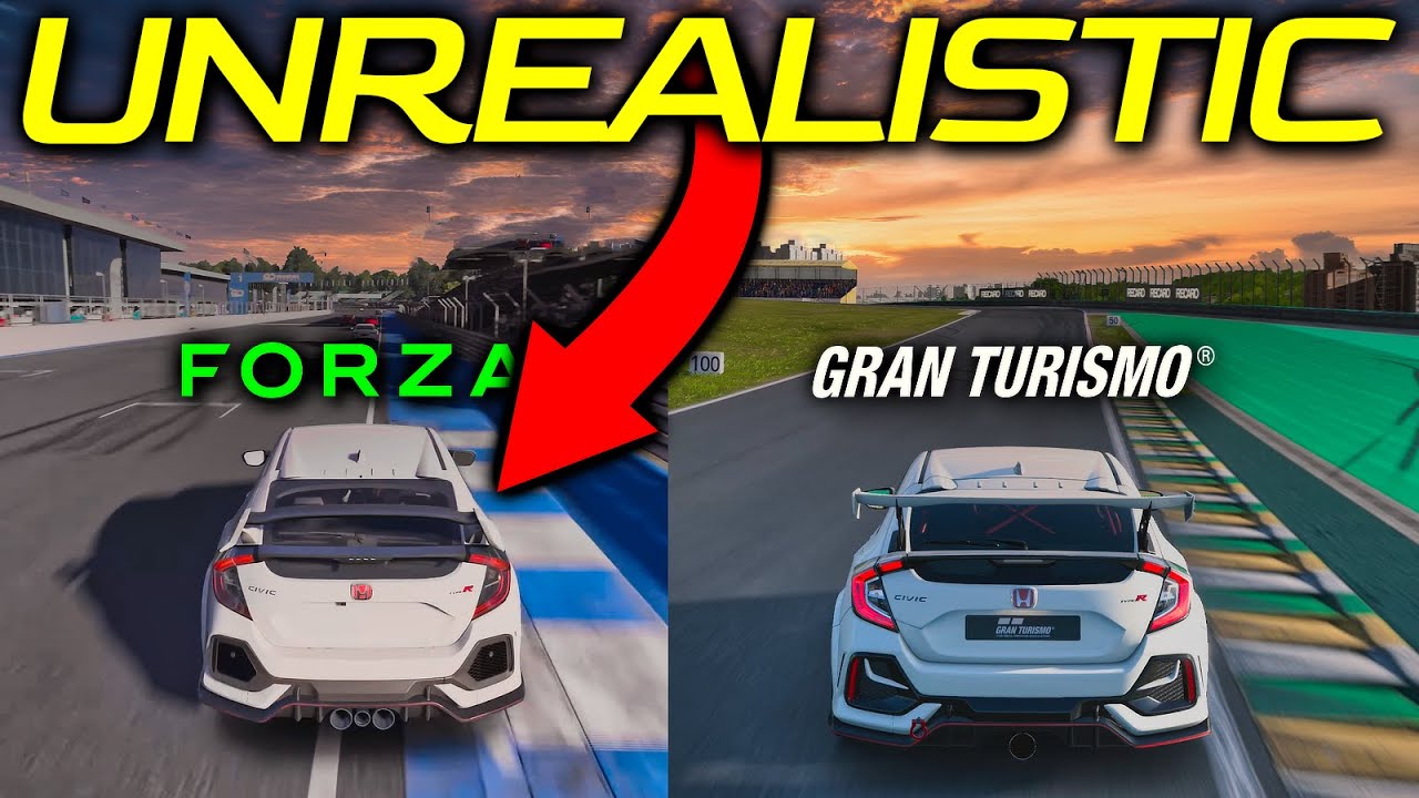 The Big Problem With Forza Motorsport Physics (Compared To GT7)