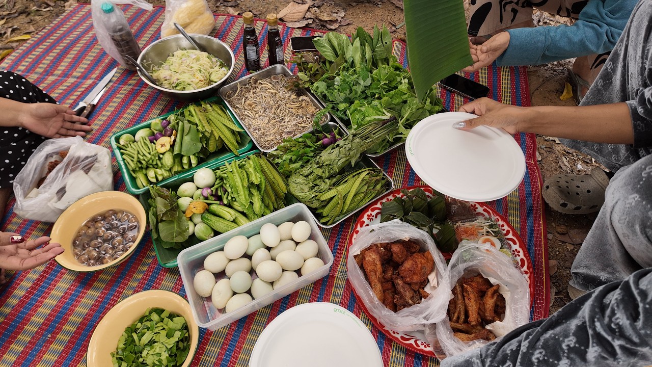 ขนมชิน ควนนกเต้น พัทลุง - Khanom Chin, Khuan Nok Ten, Phatthalung