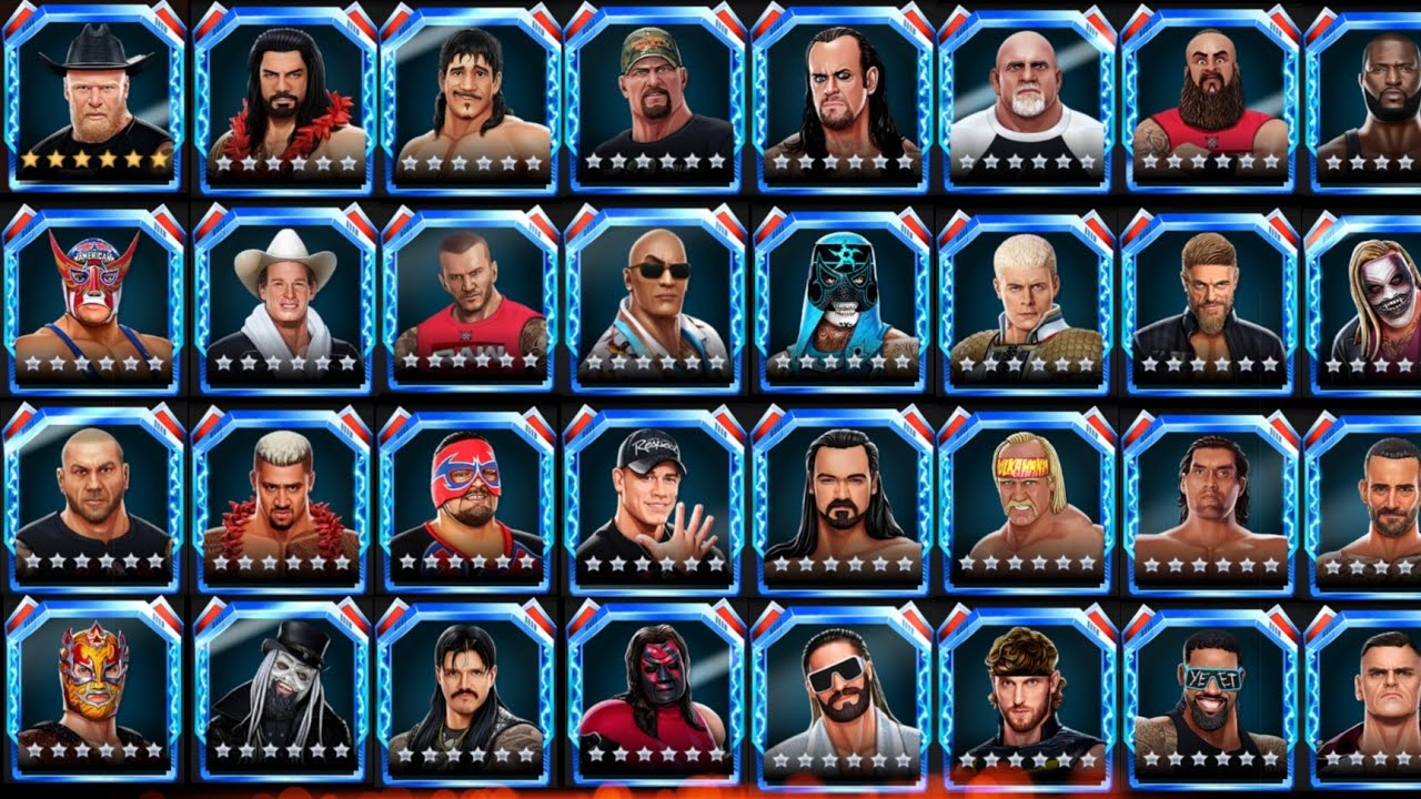 WWE MAYHEM ALL 6 STAR SUPER SIGNATURES MOVES 2026