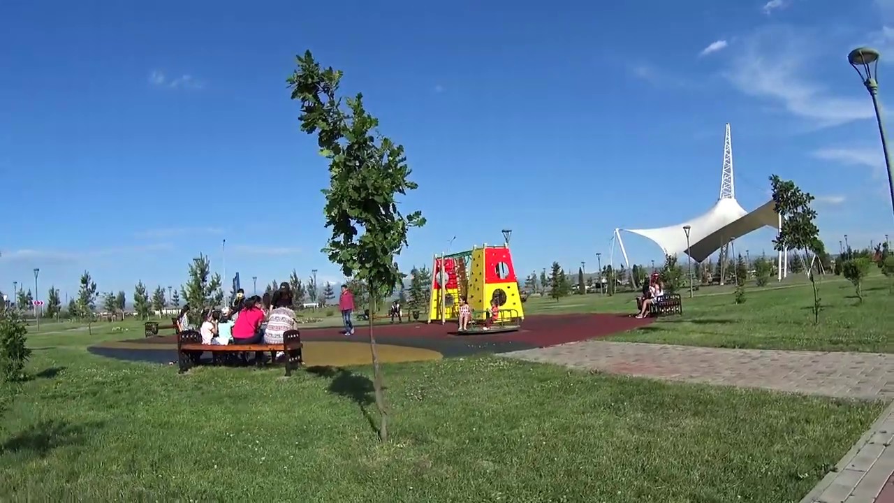 Талдыкорган, Набережная реки Каратал