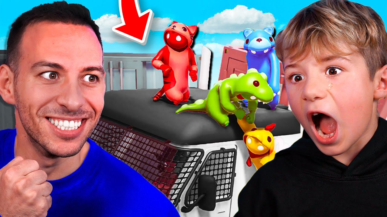 ΑΥΤΗ ΤΗΝ ΦΟΡΑ ΦΑΓΑΜΕ ΞΥΛΟ ΣΤΟ GANG BEASTS !!!