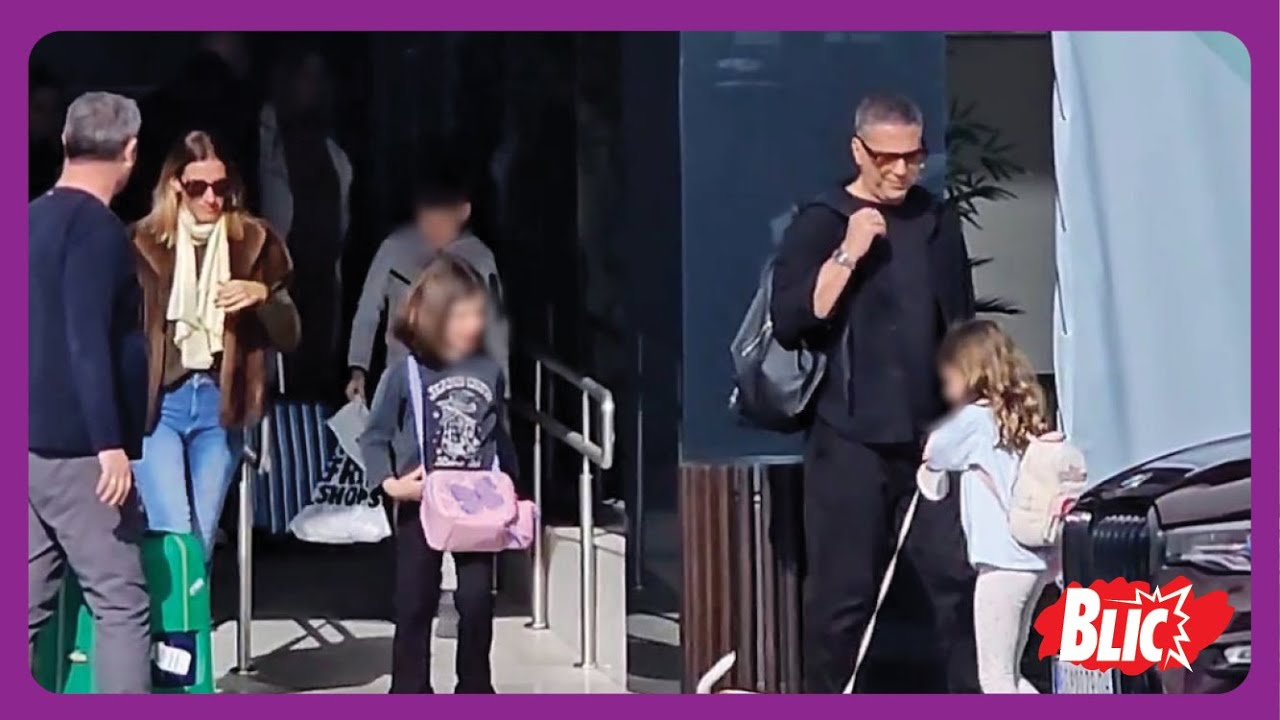 Željko i Jovana Joksimović prvi put u javnosti sa sinom Kostom i bliznakinjama