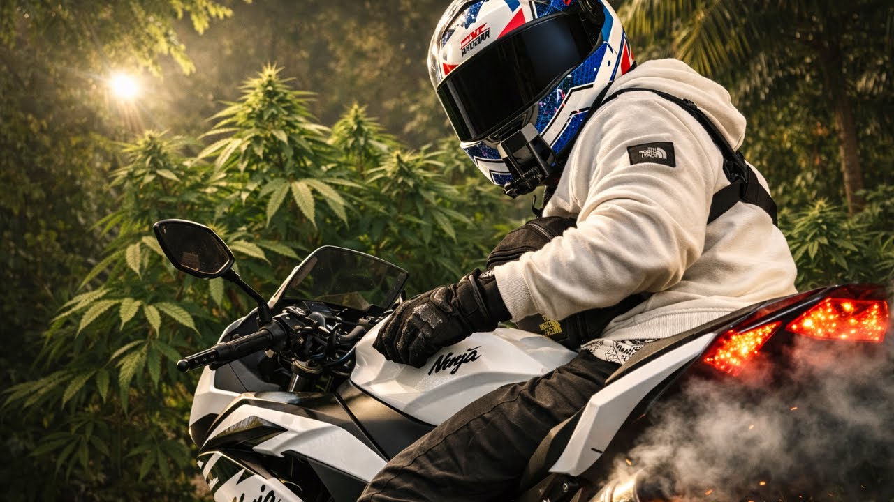 Dieses Motorrad w&auml;re in Europa verboten - in Thailand f&auml;hrt es durch den Urlaubsort