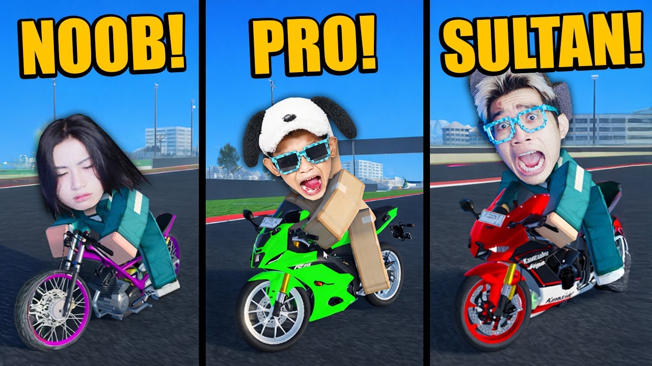 SERU! Balapan Racing Tersulit Motor FU vs Sport vs Sultan Membuktikan Yg Tercepat di Jalanan!