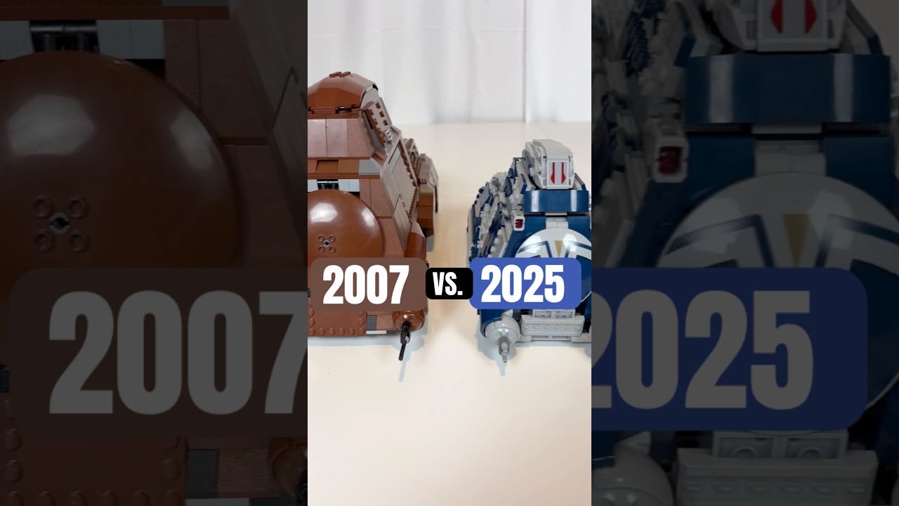2007 vs. 2025 LEGO Star Wars MTT! Which Version is Better? 🧐 #lego #legoreview #legostarwars