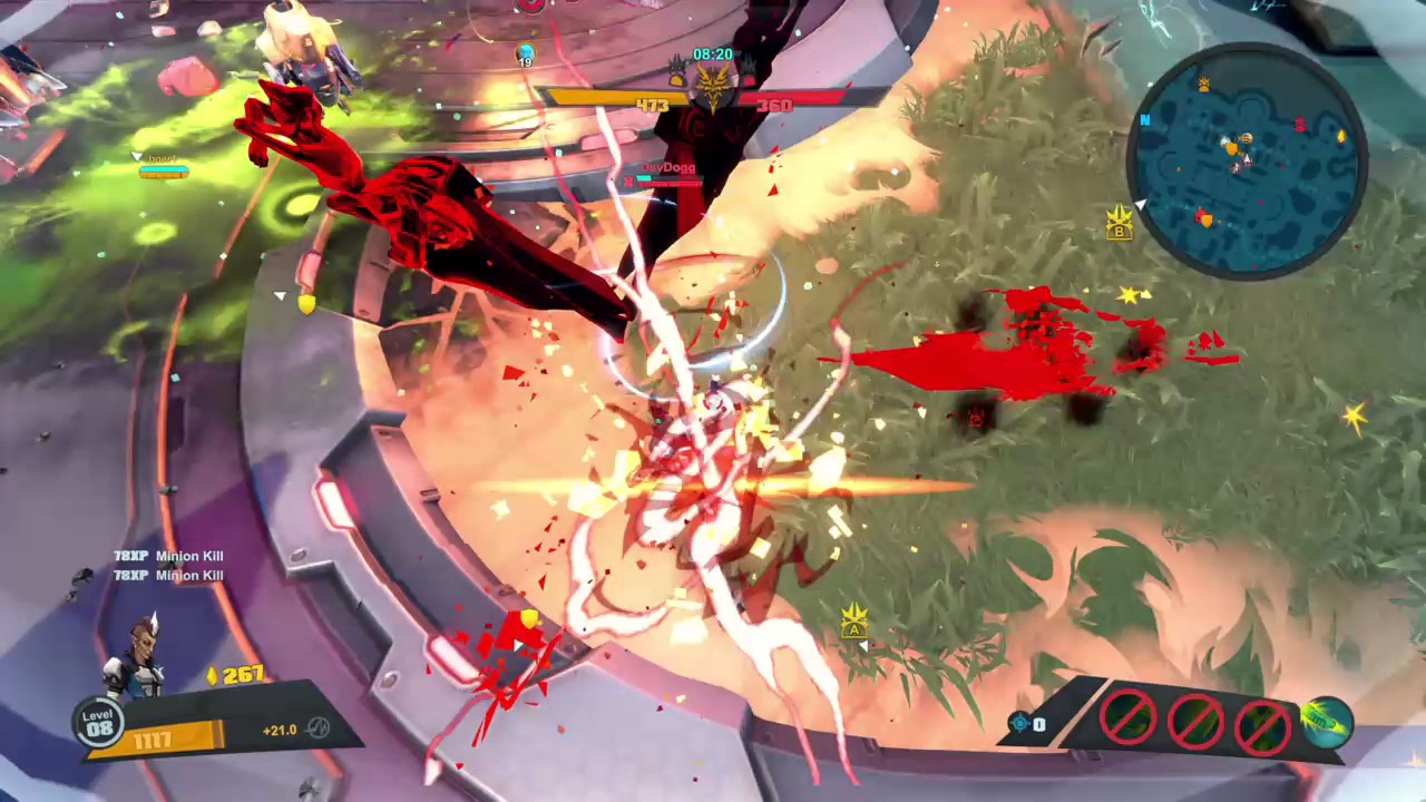 Deande's Ult gives no f*cks where you are: Battleborn