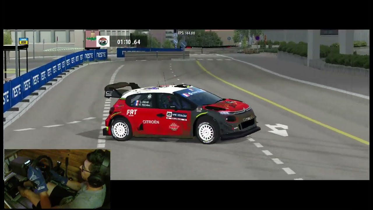 Lionel Jacob Test VRC (Virtual Rally Championship) Finlande