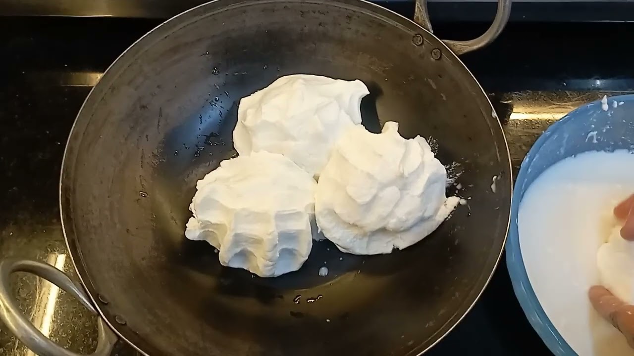 Dudh ki malai se ghar per ghi nikaalne ka aasan tarika👌👌🥰