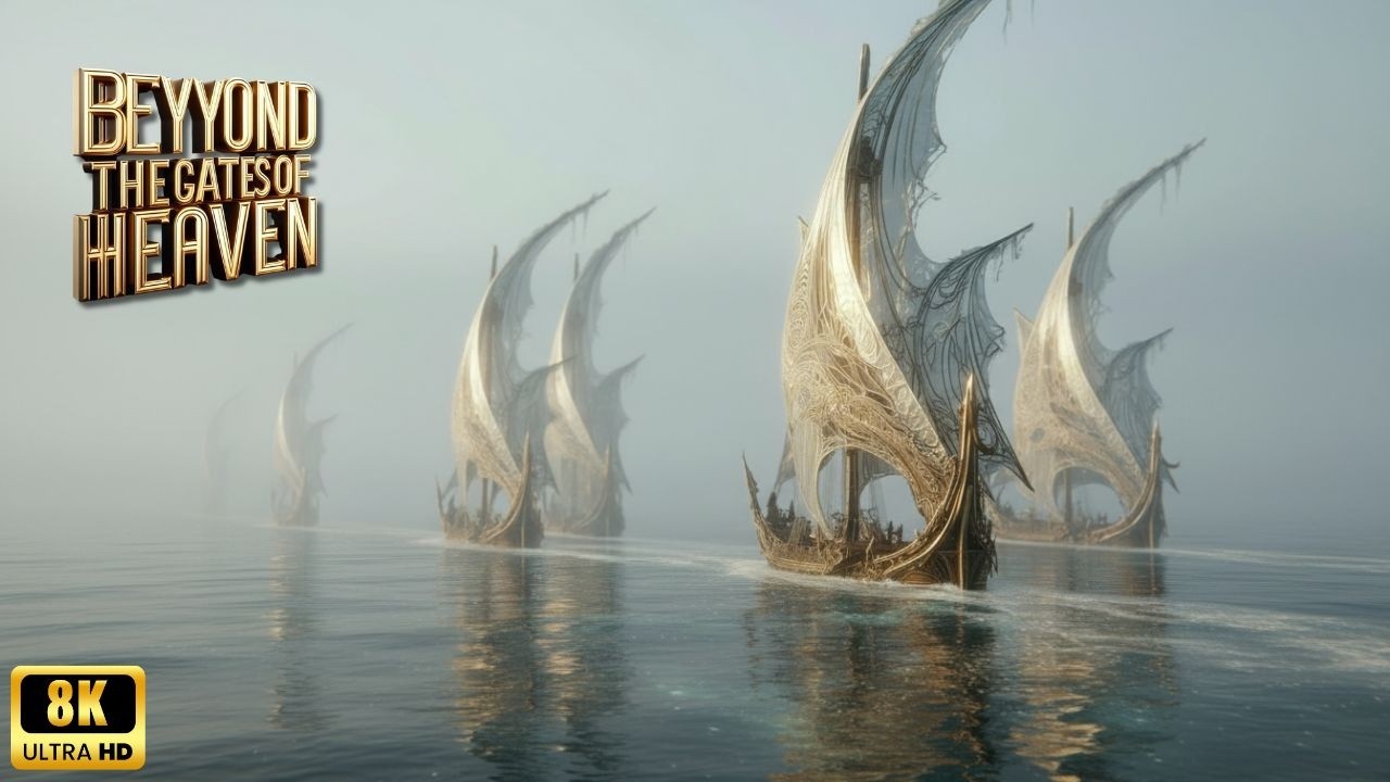 Gates of Heaven Ambience | Cinematic Celestial Fantasy World Above the Clouds