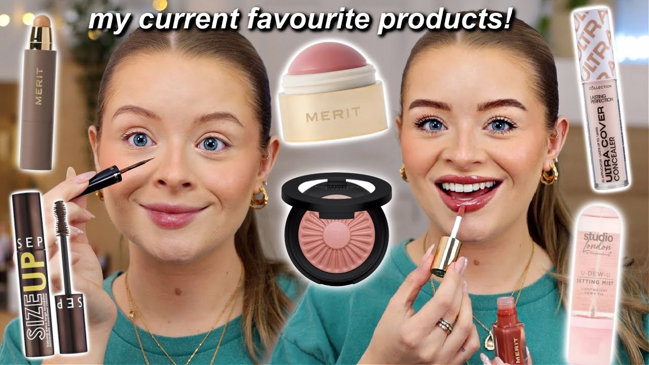 My CURRENT FAVS! Everyday makeup routine 💖 May 2025