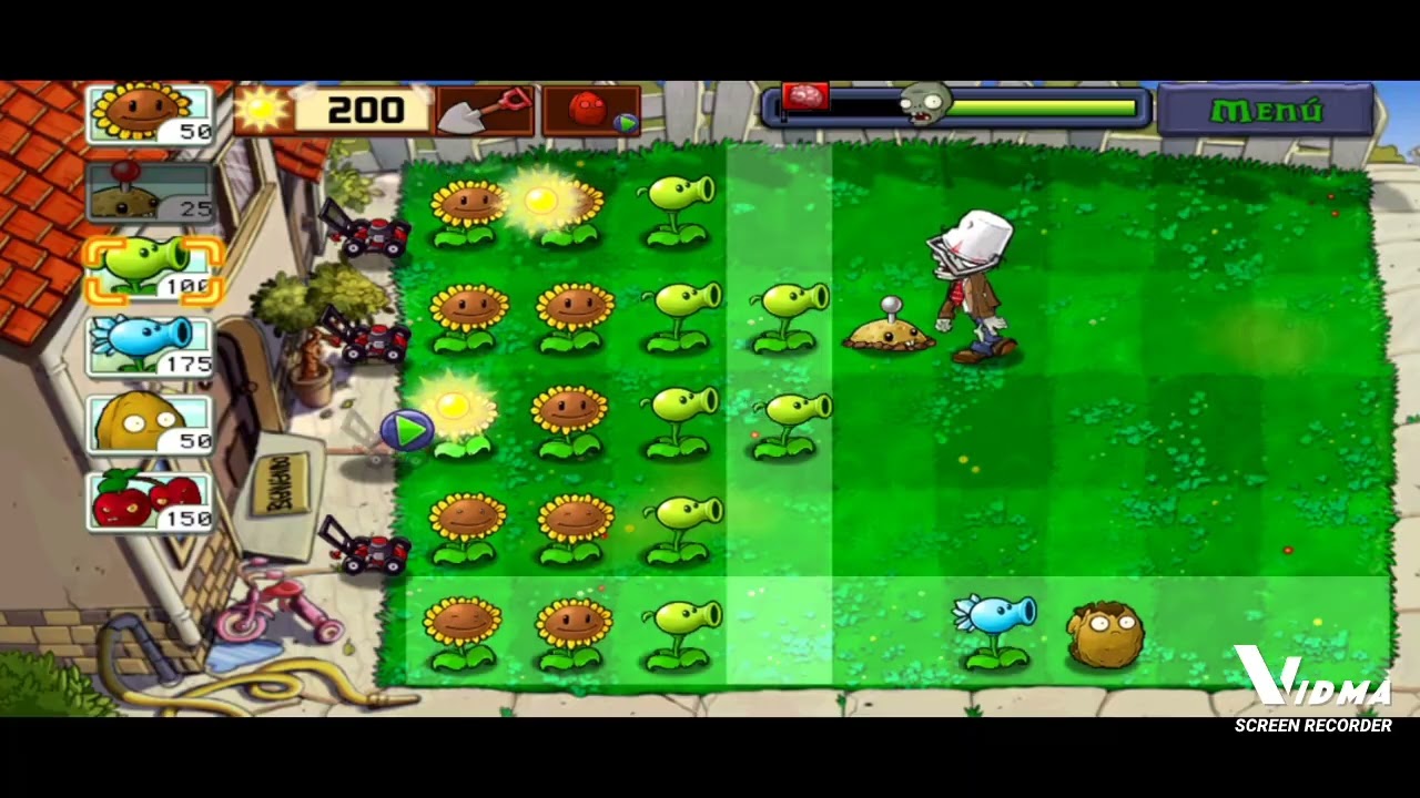 PLANTAS VS ZOMBIS - AVENTURA, NIVEL 8 (DÍA)