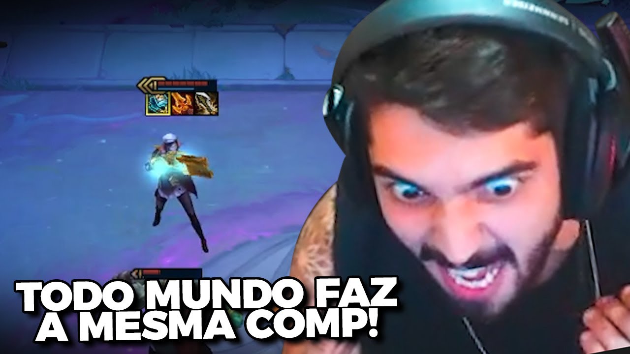 A PARTIDA que fez o JUKES TILTAR no TFT | JUKES NO TFT