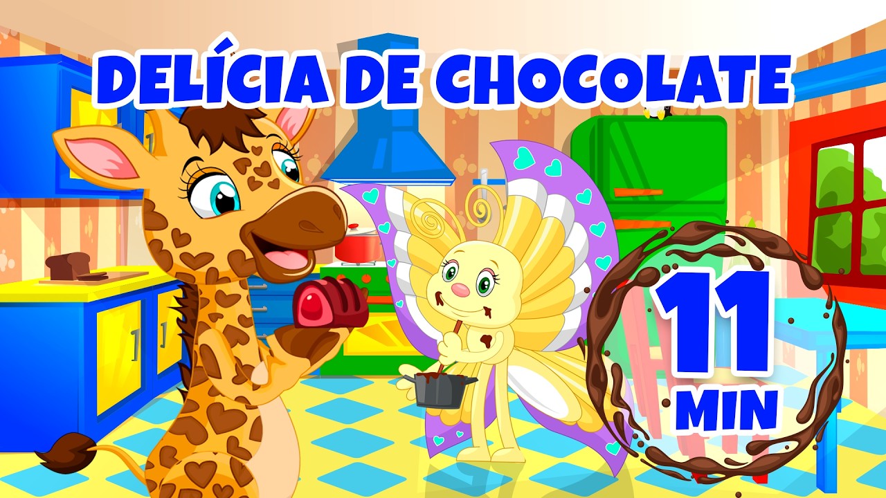 Delícia de Chocolate - 11 min de Músicas Infantis com a Giramille