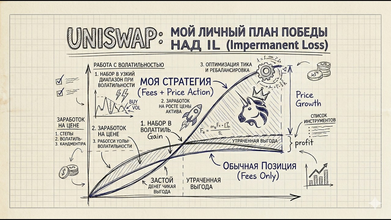 IL — это не убыток, а инструмент. Разбор стратегии.
