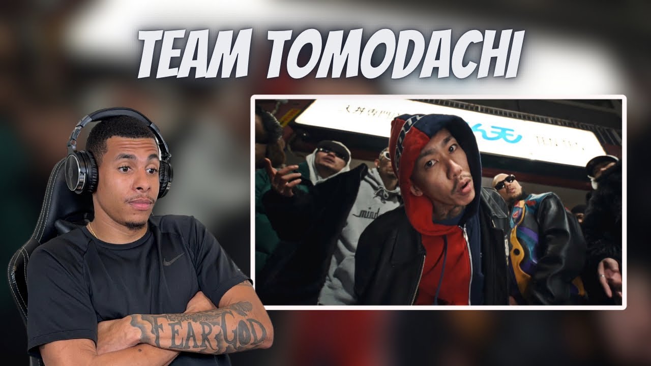 THIS IS THE HARDEST JAPANESE RAPPER! Team Tomodachi 千葉雄喜 - チーム友達 (Official Music Video) REACTION!