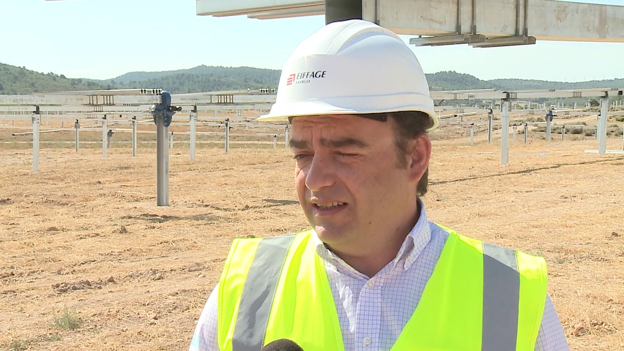 Reportaje de TV Almansa - Construcción de la PSFV Almansa