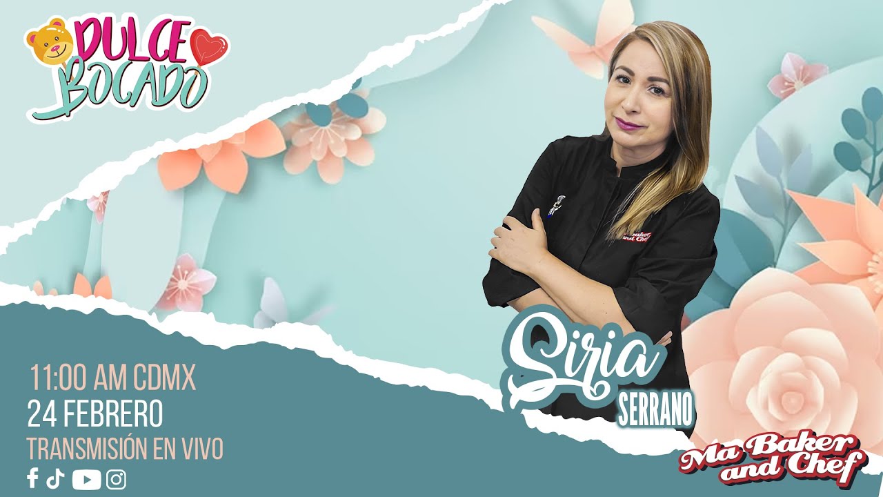 Flores en Jelly Cream con Siria Serrano