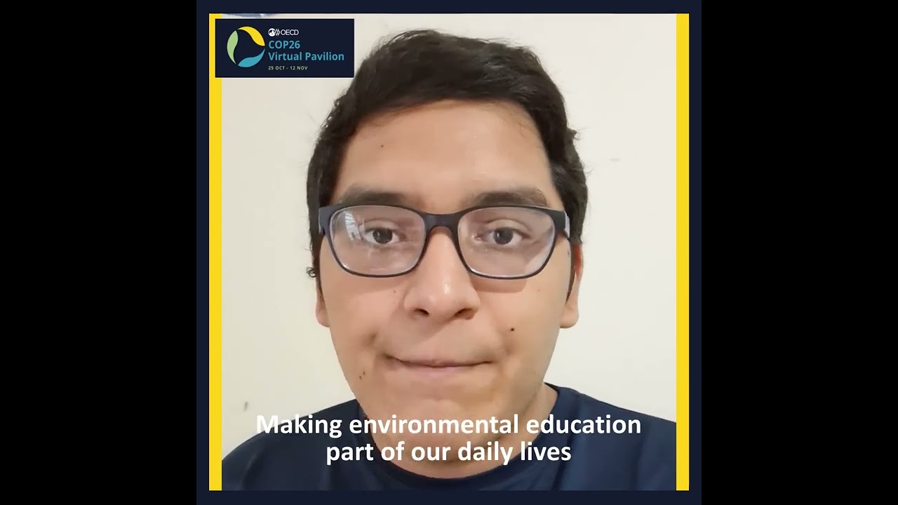 Youth speaks up for Climate Action - Andr&eacute;s de Jes&uacute;s Palacios Sarabia, Mexico