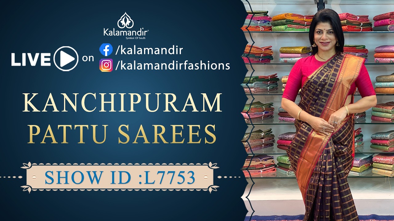 Exclusive Kanchipuram Pattu Sarees @ Weavers Price | WhatsApp 9852 9852 99 | Kalamandir Sarees LIVE