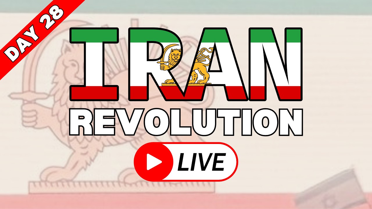 IRAN REVOLUTION LIVE WITH IRANIAN HOSTS - DAY 28 PART 2