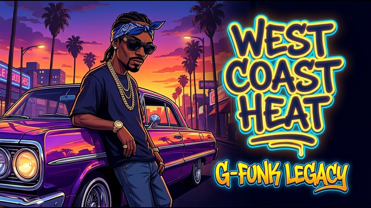 West Coast Heat 🔥 G-Funk Gangsta Rap | Cali Street Vibes