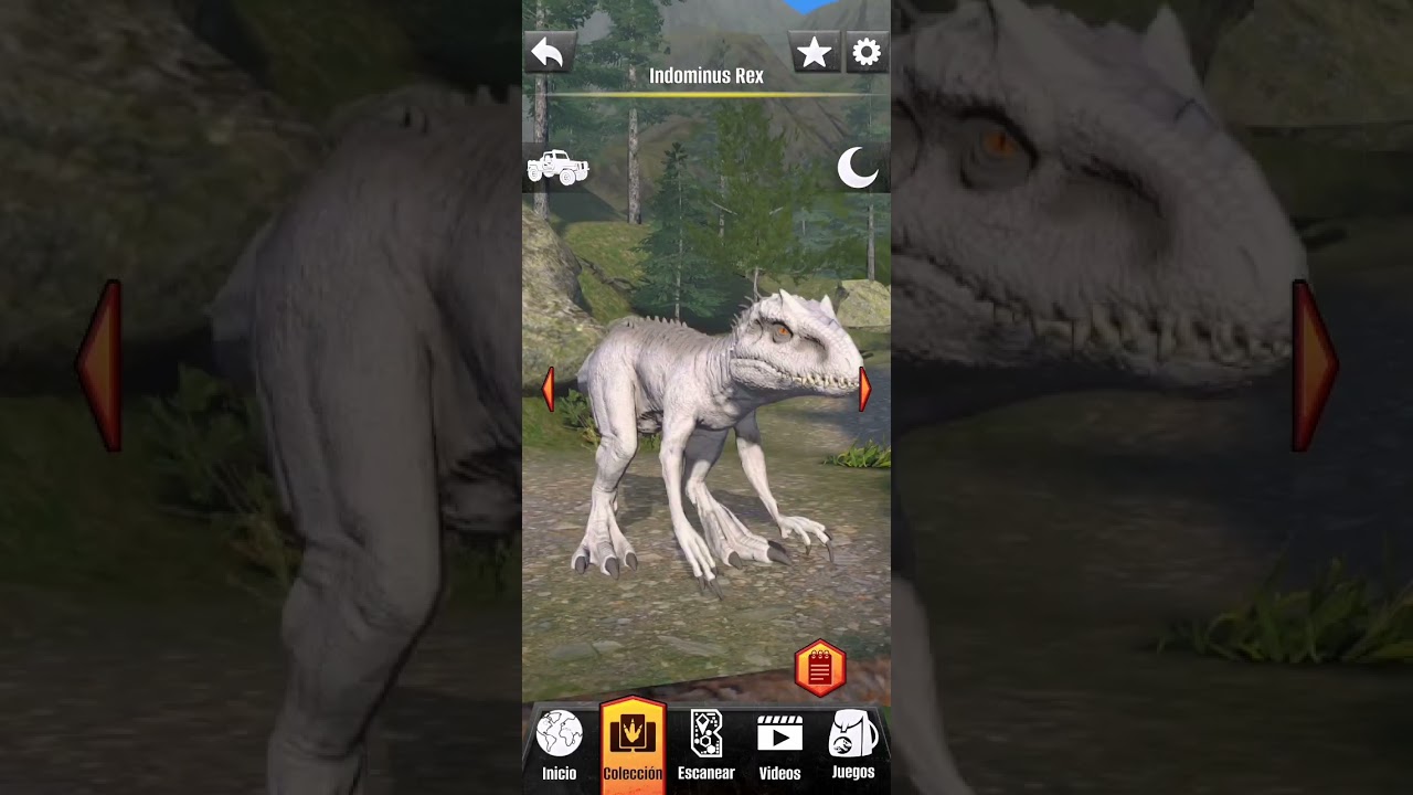 Escaneando dinosaurios Jurassic world