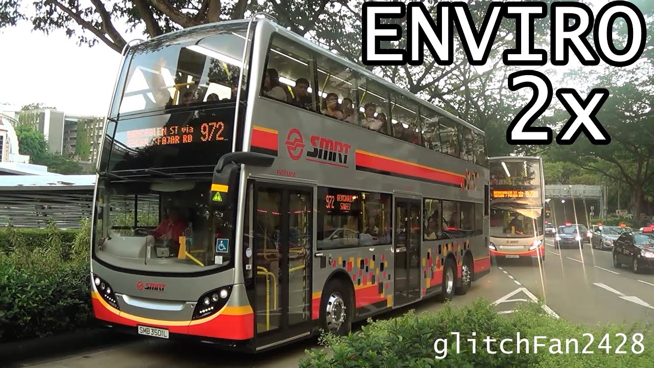 [SMRT] Alexander Dennis Enviro 500 MMC Twins Cruising Thru Town
