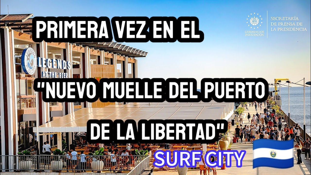 ESPECTACULAR!! el NUEVO MUELLE del PUERTO de La LIBERTAD EL SALVADOR 🇸🇻