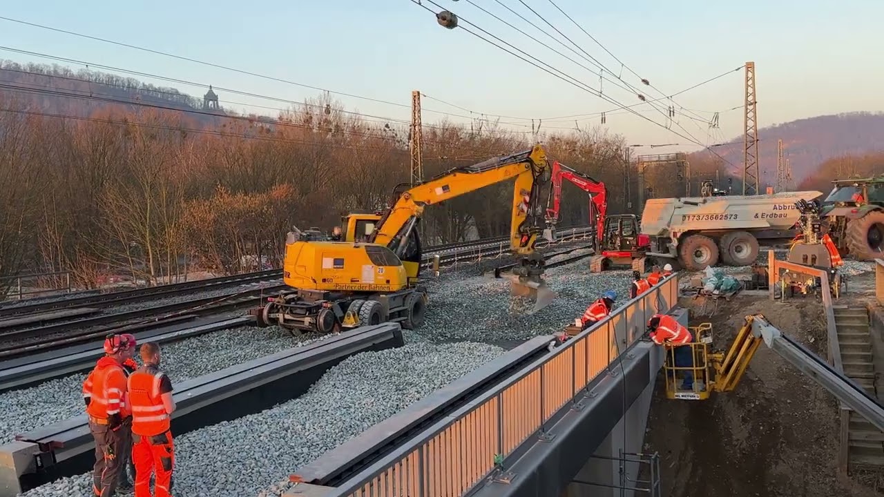 📍 Teil 4 von 5 – Gleis zurück! Der Oberbau an der EÜ Wittenhusen entsteht