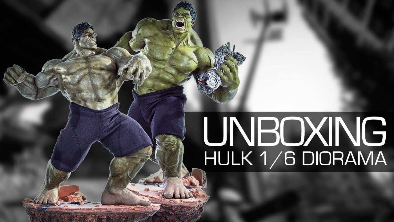 Unboxing - Hulk 1/6 Diorama - Avengers: Age of Ultron 1/6 - Iron Studios