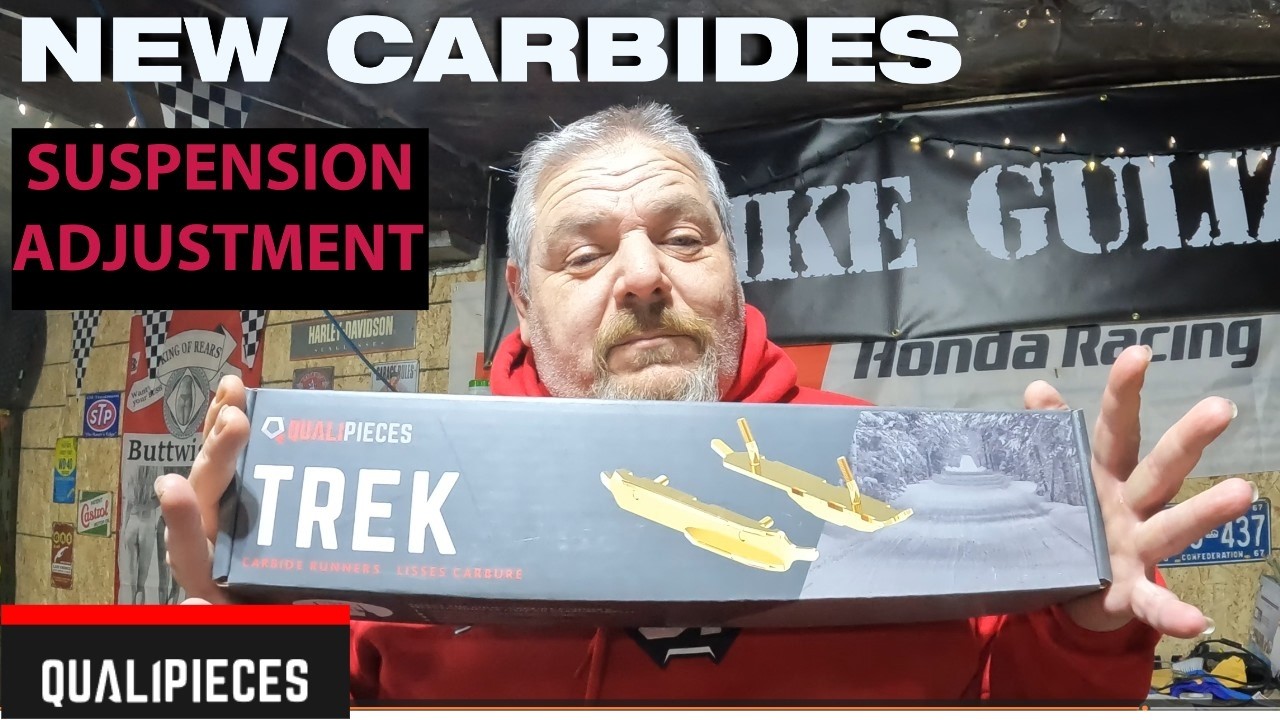 INSTALLING NEW QUALIPIECES CARBIDES AND SUSPENSION ADJUSTMENT WILL IT BE BETTER