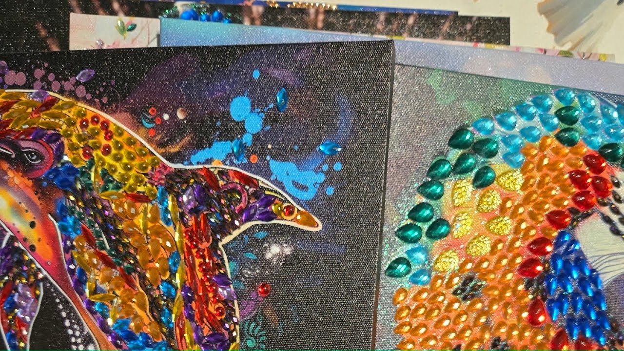 final de tout les diamant painting canvas