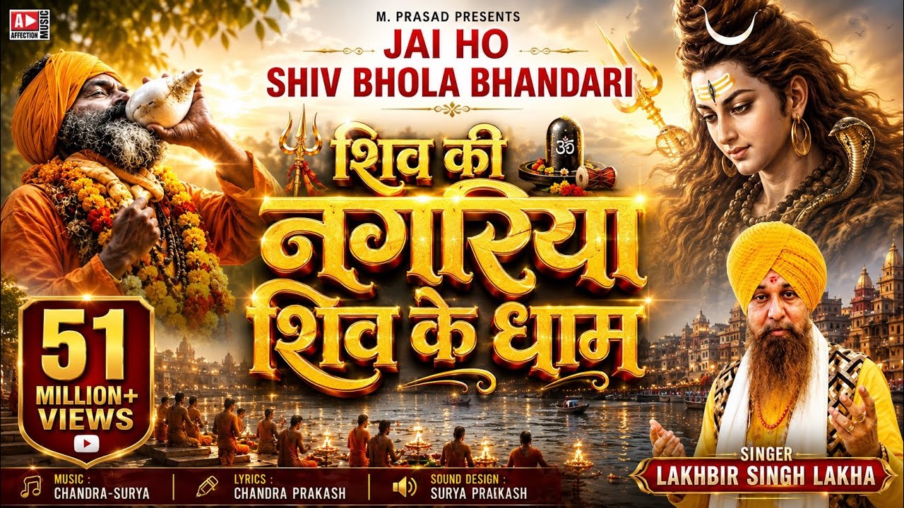 Jai Ho Shiv Bhola By Lakhbir Singh Lakkha Latest Hits Shiv Bhajan | Shiv Ki Nagariya Shiv Ke Dhaam