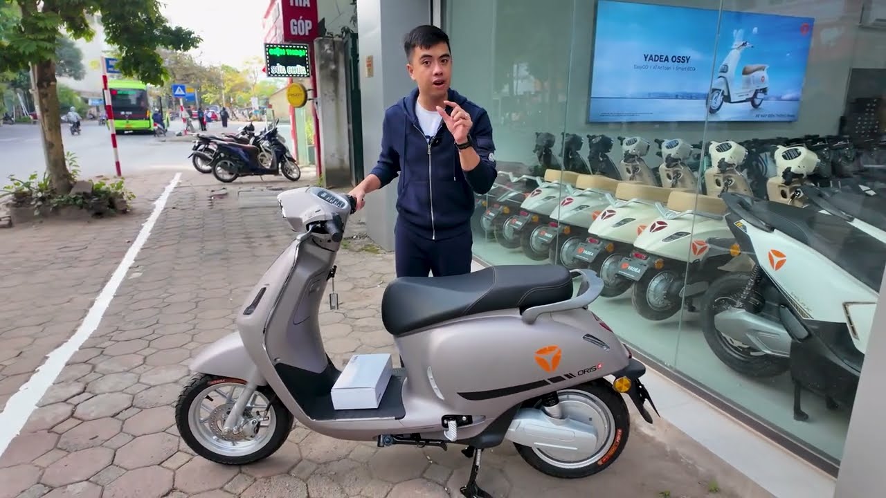 REVIEW XE MÁY ĐIỆN MỚI RA MẮT YADEA ORIS H ! Chạy PIN LFP, nhiều công nghệ hiện đại 