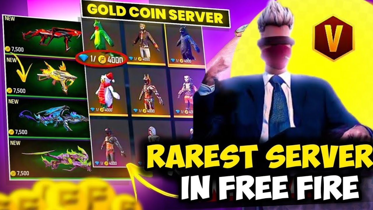 💥அடேய்🔥I FOUND RAREST SERVER OF FREE FIRE 😳 | GARENA FREE FIRE | best server for free fire | Tomie