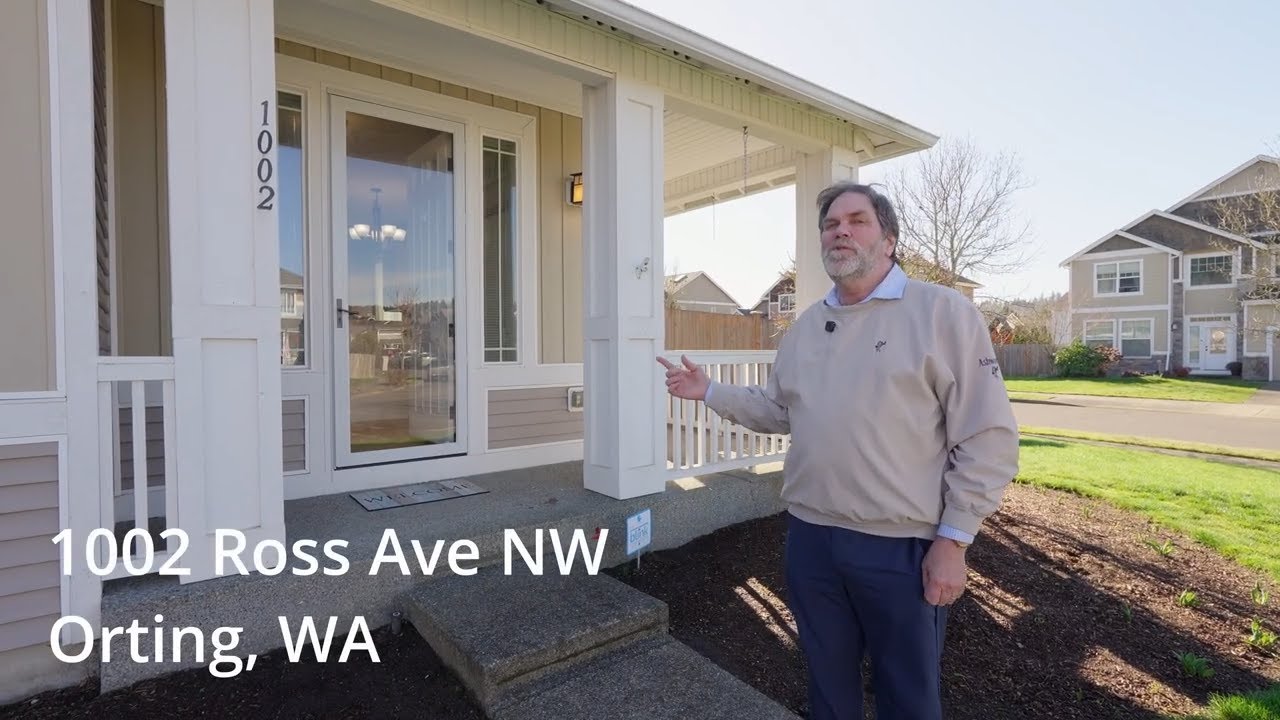 WOW ! Make this your New Home 1002 Ross Ave NW, Orting, WA 1920