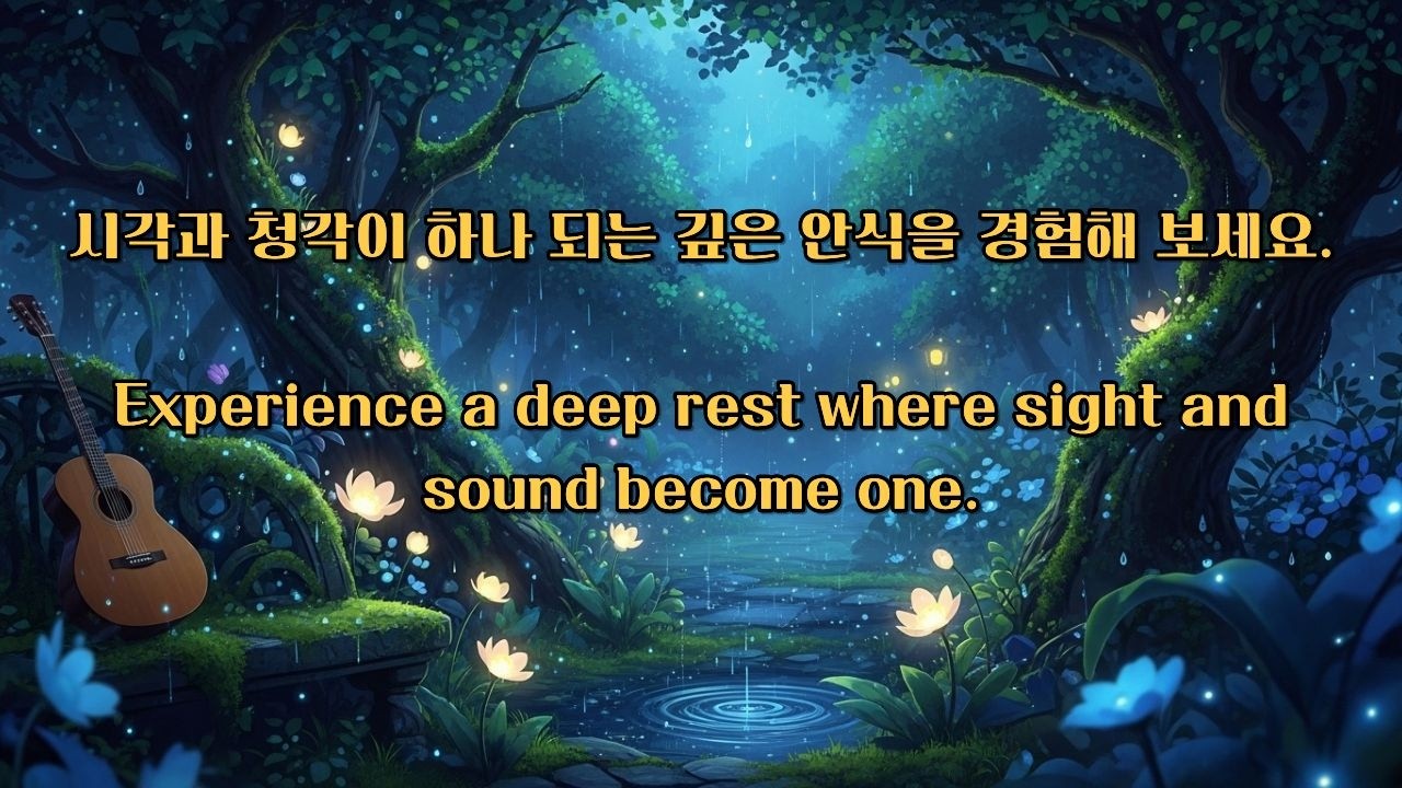 밤의 정원, 홀로 핀 꽃 (Night Garden, Lone Flower):Vol.86