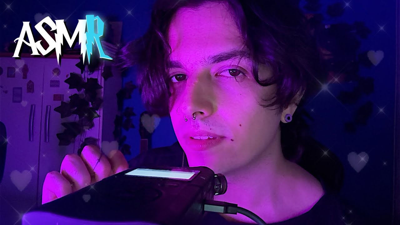 ASMR TASCAM | SONS de BOCA PERTINHO do SEU OUVIDO