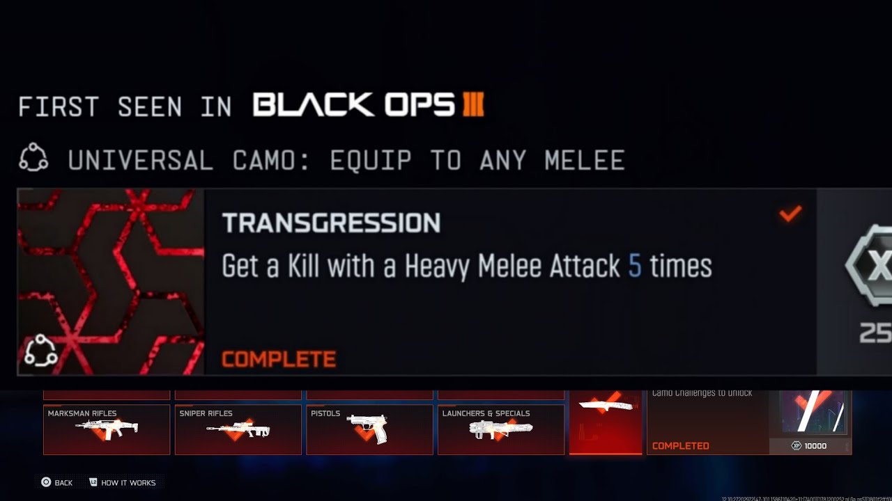 Get a kill with a Heavy Melee Attack 5 times