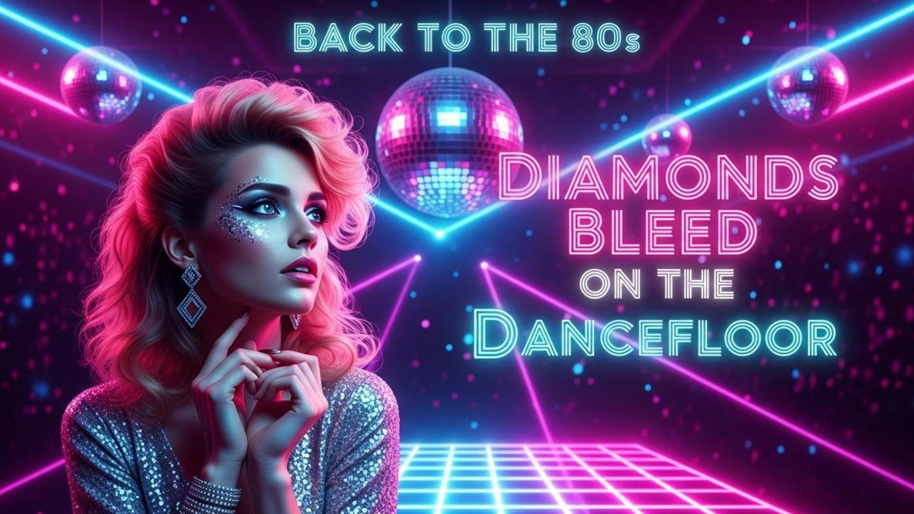 BACK TO THE 80s 💎 Diamonds Bleed on the Dancefloor | The Retro Love Song You Can’t Stop Playing