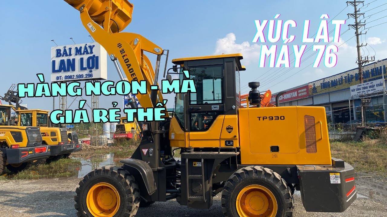 Bán Xúc lật Trung Quốc gầu 1.3 máy siêu chất | giá máy xúc lật mới nhất