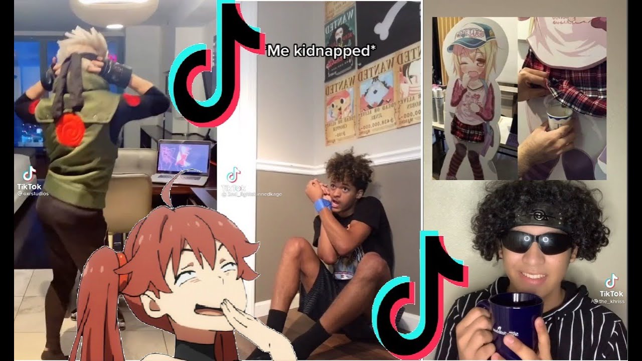 Random FUNNY Anime tiktok Compilation part 1
